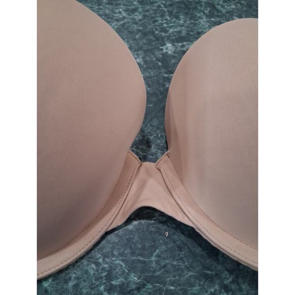 Victoria’s Secret T-shirt Push Up Full Coverage Convertible Bra Beige Nude 36C - Picture 4 of 10